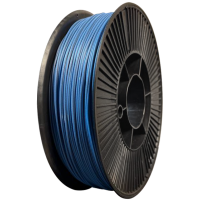 PLA пластик для 3д принтера Tiraplast, 1.75 мм, blue, 0,75 кг.