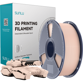 PLA пластик для 3д принтера SUNLU, 1.75 мм, Beige, 1 кг.