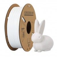 PLA пластик для 3д принтера KINGROON, 1.75 мм, White, 1 кг.