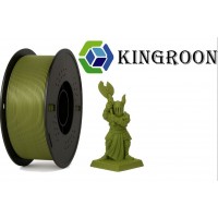 PETG пластик для 3д принтера Kingroon, 1.75 мм, Olive, 1 кг.