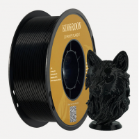 PETG пластик для 3д принтера Kingroon, 1.75 мм, Black, 1 кг.