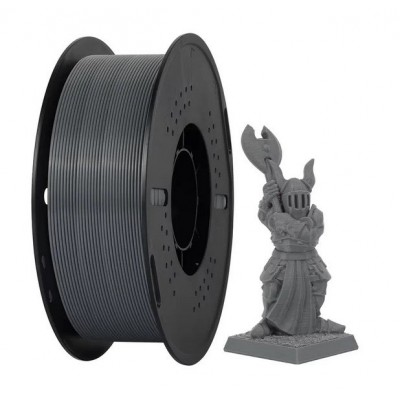 PETG пластик для 3д принтера Kingroon, 1.75 мм, Gray, 1 кг.