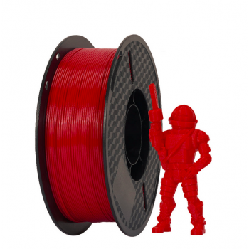 PETG пластик для 3д принтера Kingroon, 1.75 мм, Red, 1 кг.