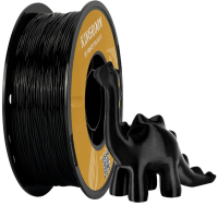 TPU пластик для 3д принтера Kingroon, 1.75 мм, Black, 1 кг.