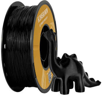 TPU пластик для 3д принтера Kingroon, 1.75 мм, Black, 1 кг.